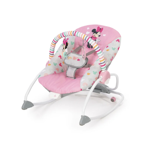 Bright Starts Disney Baby Minnie Mouse Infant Toddler Rocker Toy 3-18kg