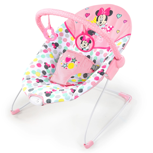 Bright Starts Disney Minnie Mouse Vibrating Bouncer