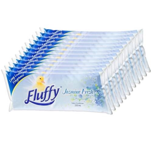 3L Concentrated Fluffy Jasmine Fresh Fabric Softener - Makes 24L