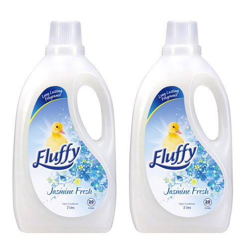 2PK Fluffy 2L Fabric Conditioner Jasmine Fresh