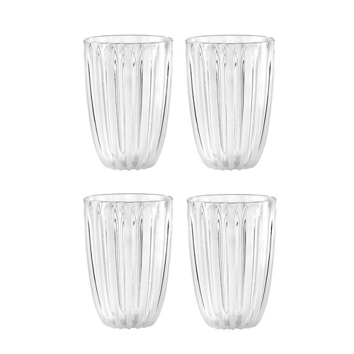 4pc Guzzini Dolcevita 470ml Drink Tumblers - Mother of Pearl
