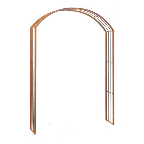 Garden Metal 220cm Arch Rose Rust Outdoor Backdrop Decor