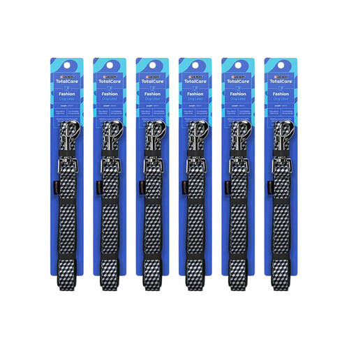 6x Purina Total Care Dog Lead Fashion 120cm Asst Walking Leash