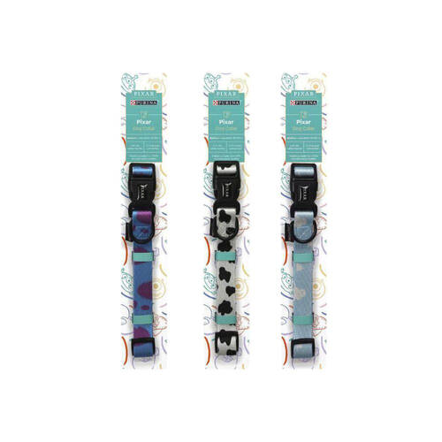 3PK Purina Total Care Pixar Dog Collar Assorted Medium Neck Strap
