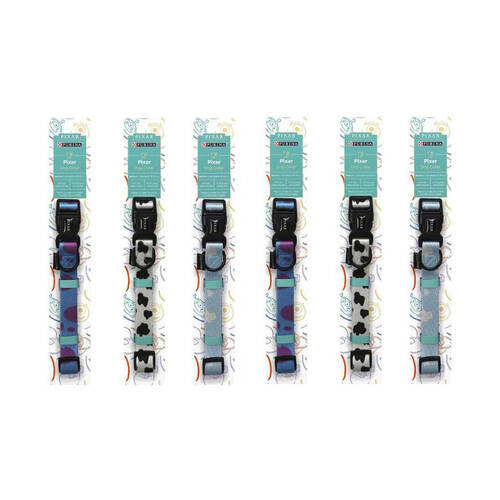 6x Purina Total Care Pixar Dog Collar Assorted Medium Neck Strap