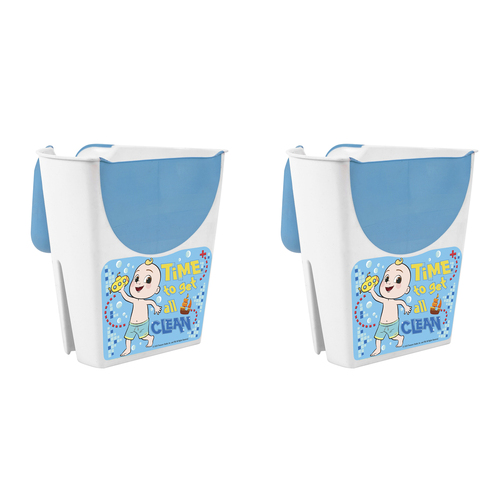 2PK Cocomelon Plastic Shampoo Rinser Cup w/ Handle - Blue