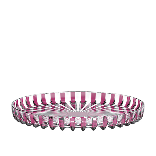 Guzzini Dolcevita 31cm Round Serving Tray - Amethyst