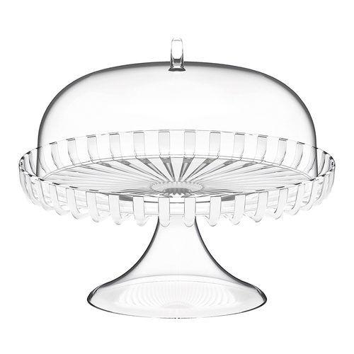 Guzzini Dolcevita 31cm Cake Stand w/ Dome - Mother of Pearl