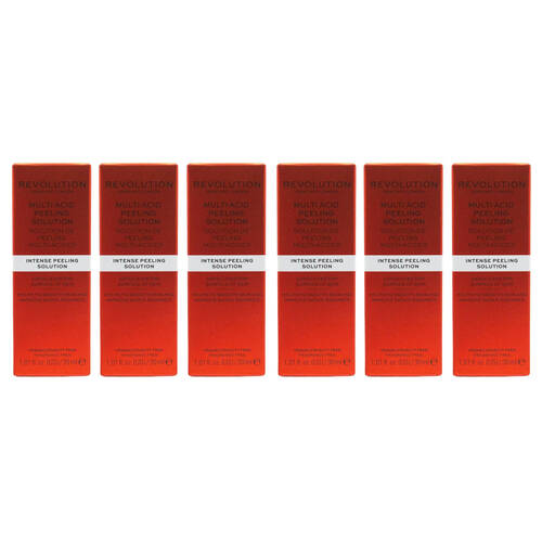 6PK Revolution Skin Multi-Acid Intense Peeling Solution Face Care 30ml