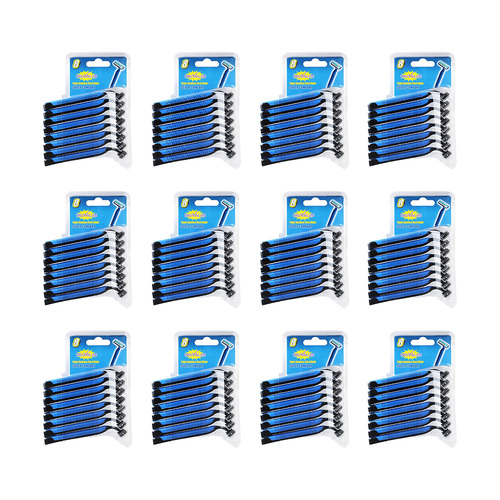 96pc Truvalue Disposable Razors Triple Blade Shaving For Men