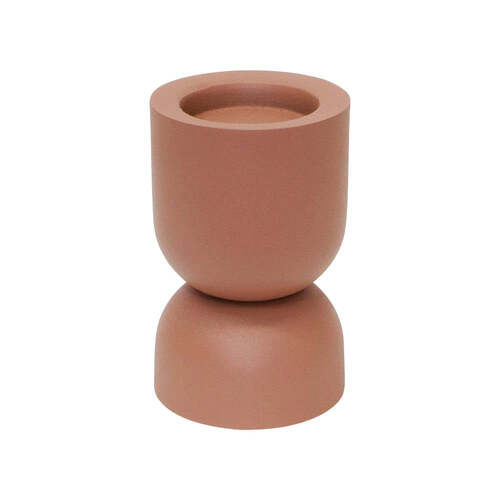 J.Elliot Amira 10x16cm Candle Holder Home Decor - Clay