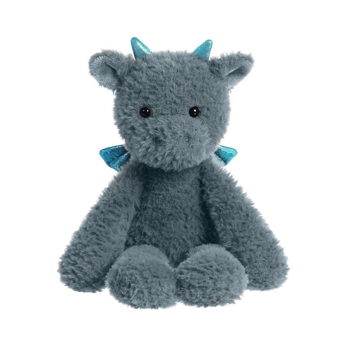 Twiggies 33cm Dragon Plush Stuffed Animal Toy - Grey