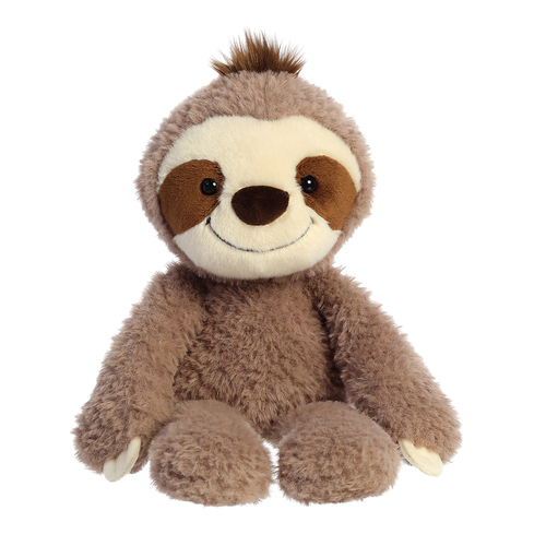 Twiggies 33cm Sloth Plush Stuffed Animal Toy - Brown