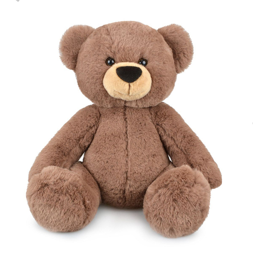 Korimco Bears 37cm Thomas Bear Stuffed Animal Plush Toy - Grey