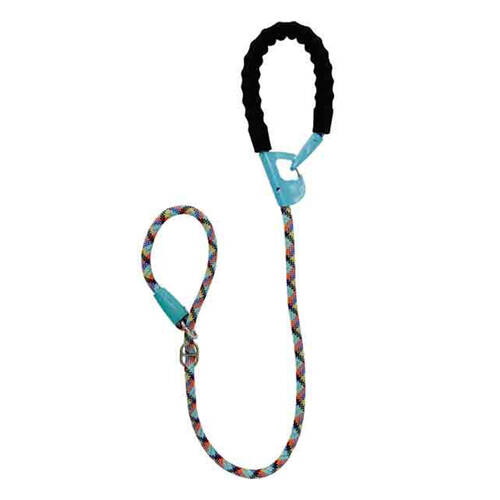 Annabel Trends Snap & Stay 2in1 Dog Leash Lead Adjustable 125x13cm Blue