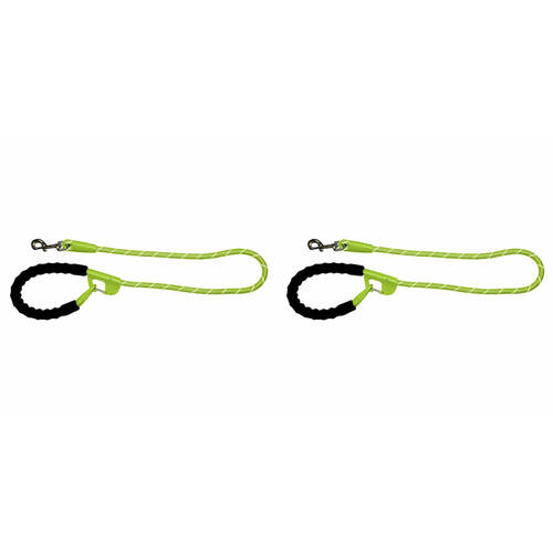 2PK Annabel Trends Sturdy Easy Snap & Stay Secure Dog Leash Lime