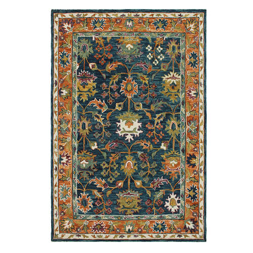 J.Elliot Home Freya Rug 200x300cm Blue Multicolour