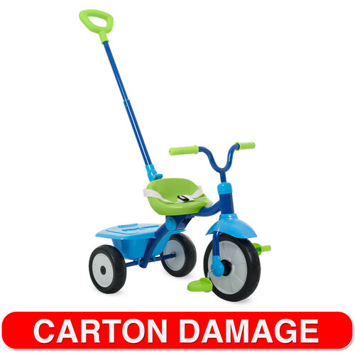 SmarTrike 2 in 1 Folding Fun Tricycle Blue Kids 15m+