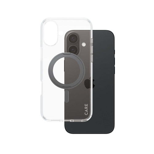 PanzerGlass CARE Feature MagSafe Case w/ Kickstand For iPhone 16 Plus Black