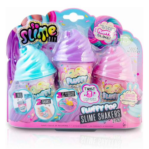 3pc So Slime DIY Fluffy Pop Slime Shakers Kids/Children Toy