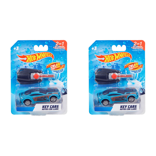 2PK Hot Wheels Kids/Children Colour Shifter Car w/ Key Playing Toy 3y+ Assorted