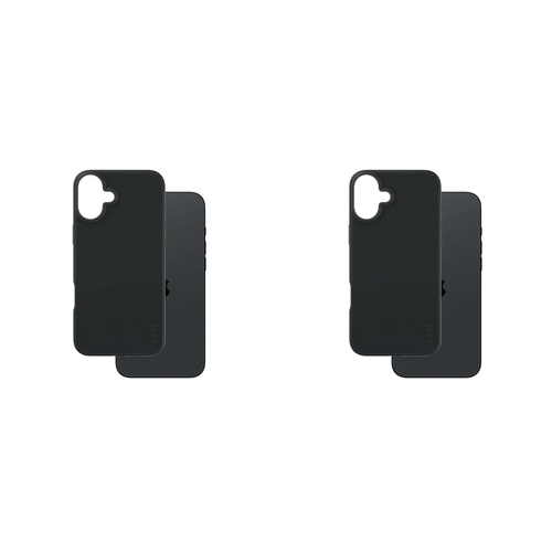 2PK PanzerGlass CARE Fashion Case For iPhone 16 Plus Black