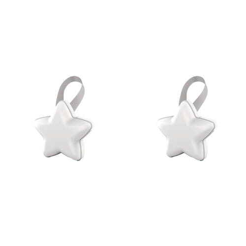 2PK Playette Sleeping Buddy Sleep Soother Star Night Light Kids/Children White