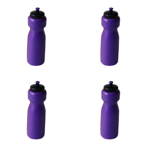 4PK Homeleisure Plastic 750ml Drink Sports Bottle Assorted 