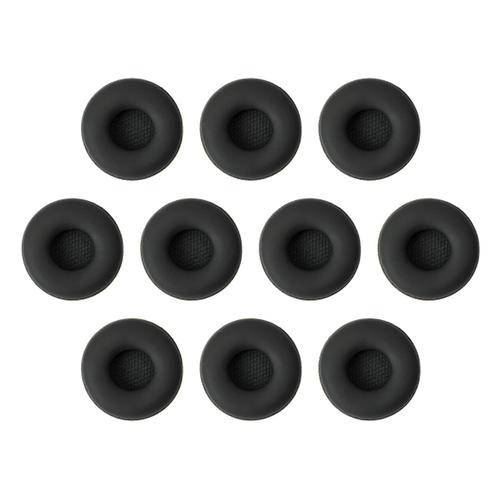 10pc Jabra Biz 2400 II Leatherette Medium Ear Cushions