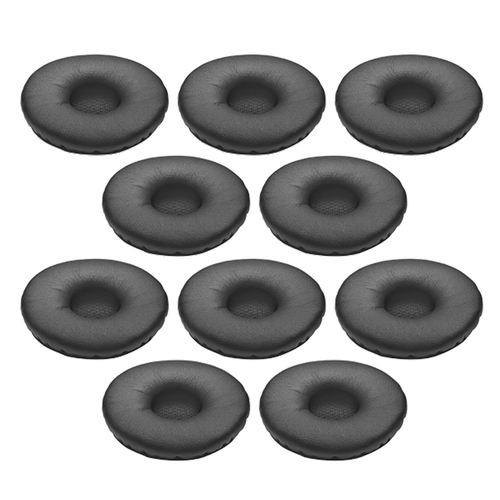 10pc Jabra Biz 2400 II Leatherette Large Ear Cushions