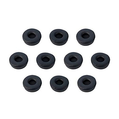 10pc Jabra Engage 65/75 Mono Headset Leatherette Ear Cushions Black