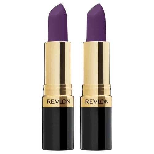 2PK Revlon 4.2g Matte Super Lustrous Lipstick - 056 Purple Aura