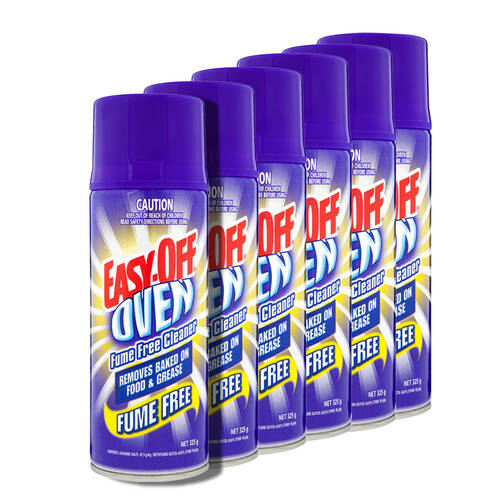 6PK Easy Off Oven 325g Fume Free Cleaner