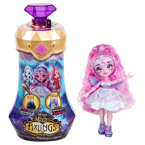 Magic Mixies Pixlings Season 1 Doll Purple Unicorn Kids/Childrens Toy 5y+