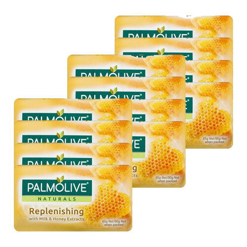 3x 4PK Palmolive 90g Soap Bars w/ Milk and Honey Extracts