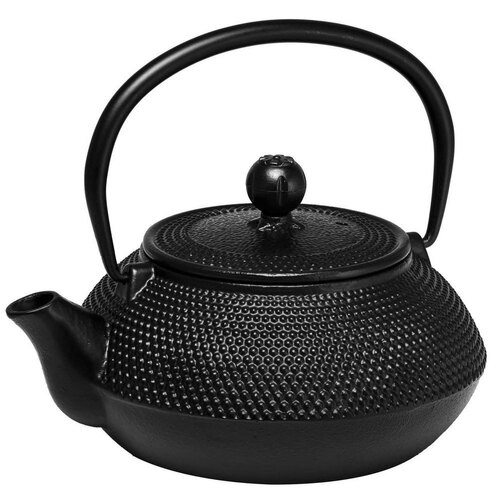Avanti Hobnail 800ml Cast Iron Teapot - Black