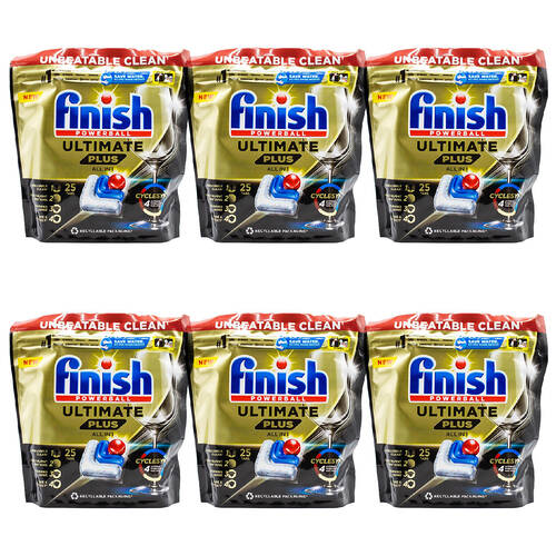 150pc Finish Powerball Ultimate Plus Dishwashing Detergent