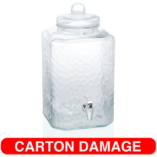 Lemon And Lime 10L Kitchenware Glass Drink Dispenser