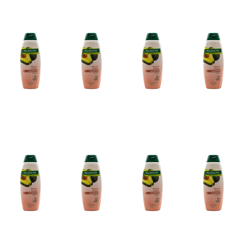 8PK Palmolive Naturals 350ml Shampoo Vibrant Colour Avocado