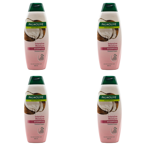 4PK Palmolive 350ml Shampoo Intensive Moisture Coconut Cream