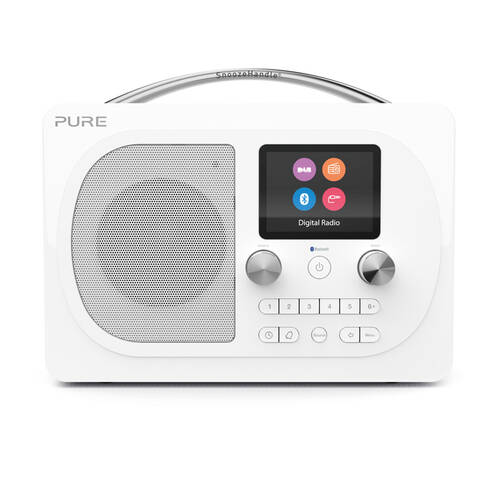 Pure Evoke H4 Prestige Edition Radio -  White