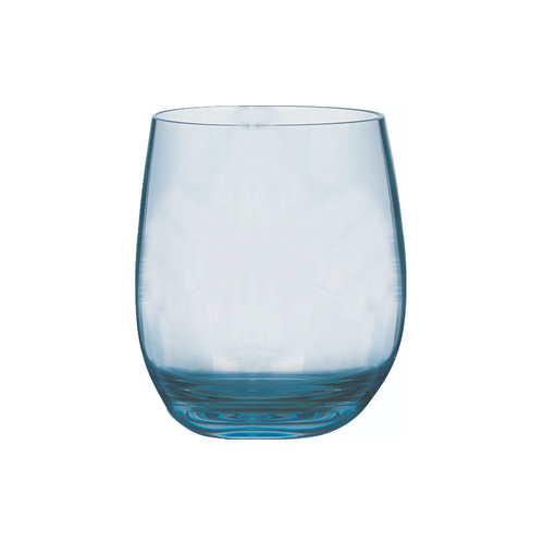 Serroni Stemless Glass 370ml - Blue