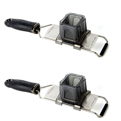 2x Microplane Slider Attachment For Gourmet Series - Black