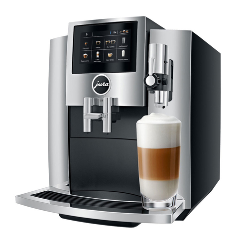 Jura S8 Automatic Bean Coffee Machine Chrome INTA 1450W
