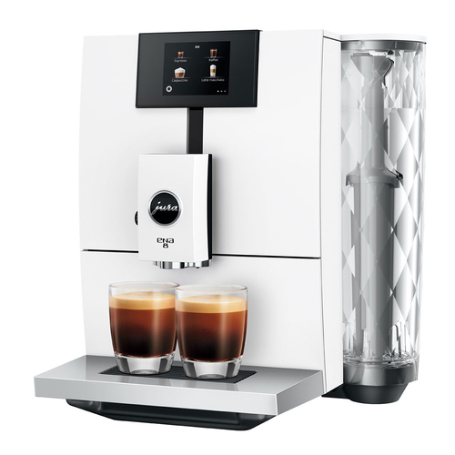 Jura ENA 8 Fully Automatic Coffee Machine Nordic White 1450W