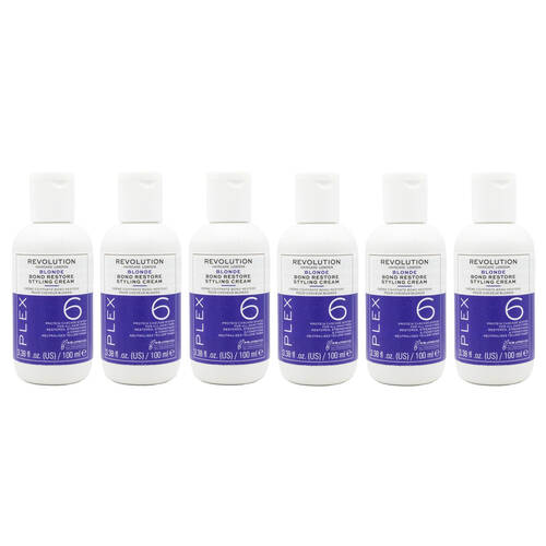 6PK Revolution Bond Restore Styling Cream Blonde For All Hair Types 100ml