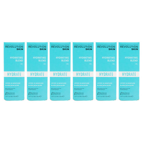 6PK Revolution Skin Hydrating Blend Oil Hydrate Face Nourishing Care 30ml
