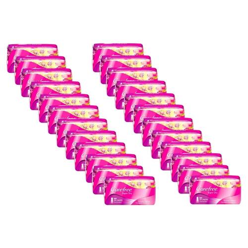 24x 20pc Carefree Super Dry Comfortable Panty Liners Unscented Feminine Care