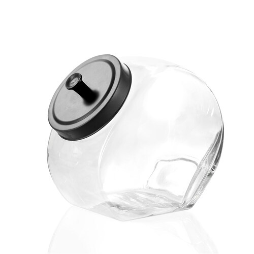 Lemon & Lime Cosmo 4.3L Glass Tilt Jar w/ Lid - Clear