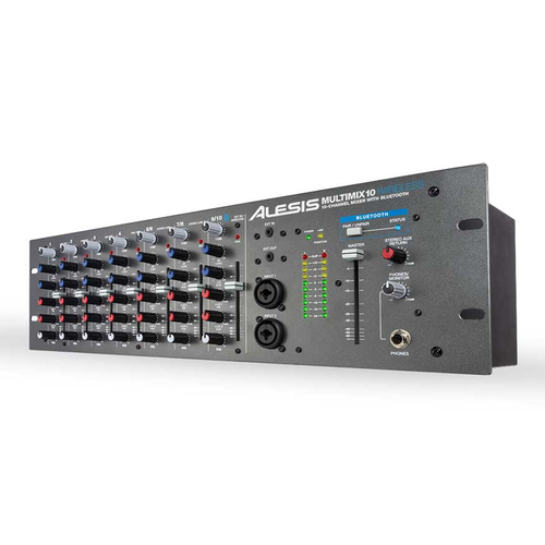 Alesis Multimix 10 Bluetooth/Wireless 10-Channel Rackmount Music Mixer
